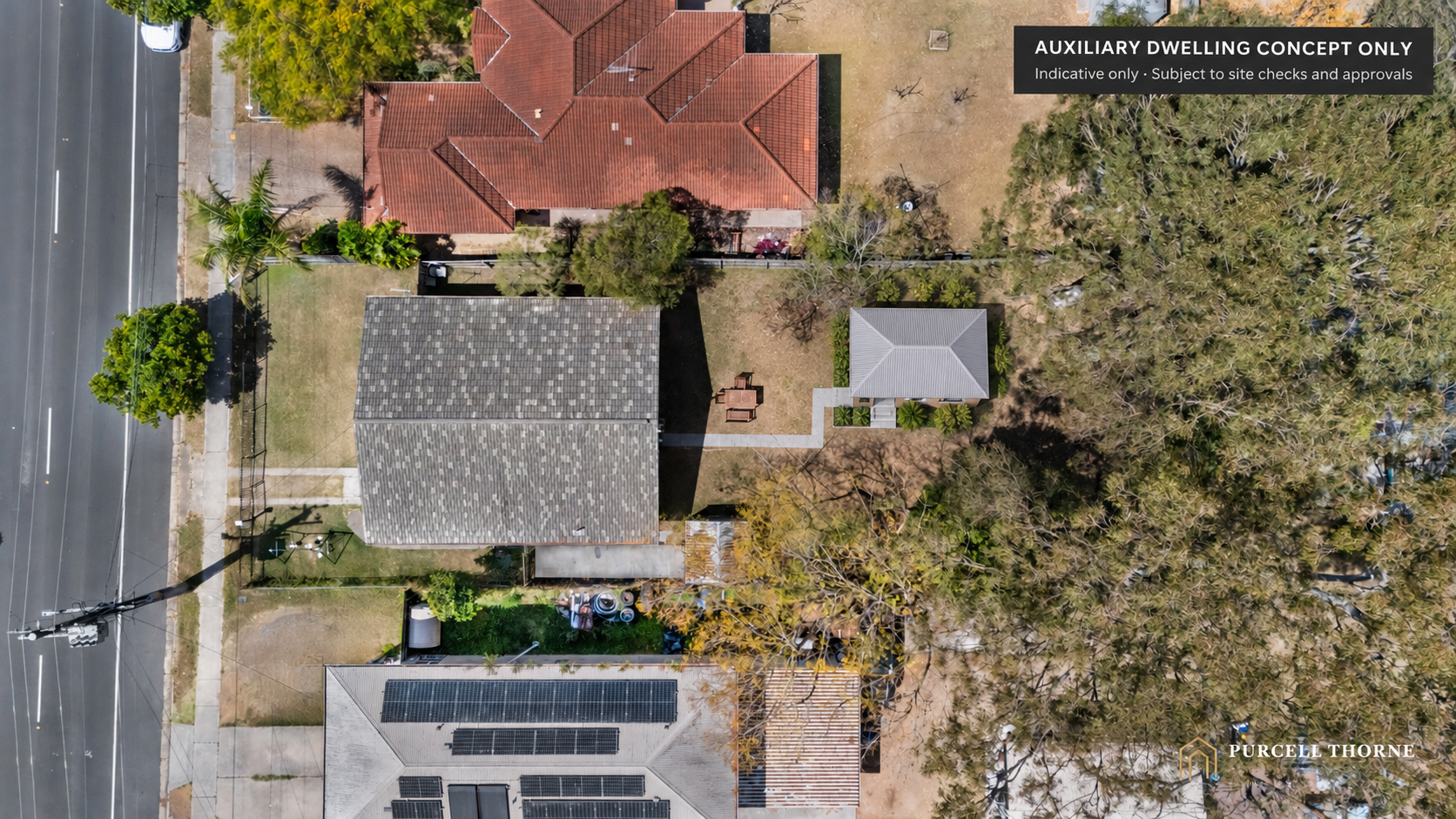 Indicative aerial auxiliary-dwelling concept